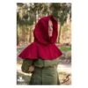 Adventurer Hood - Red -Larp Inn adventurer hood red