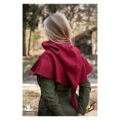 Adventurer Hood - Red 8 Adventurer Hood - Red -Larp Inn adventurer hood red 2