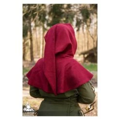 Adventurer Hood - Red 9 Adventurer Hood - Red -Larp Inn adventurer hood red 3