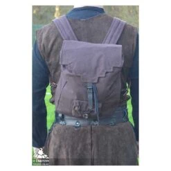 Adventurers Canvas Backpack - Brown