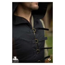 Altair Sleeveless Vest - Brown/Black 10 Altair Sleeveless Vest - Brown/Black -Larp Inn altair sleeveless vest brown black 3