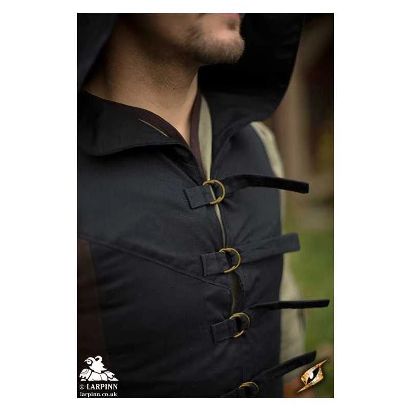 Altair Sleeveless Vest - Brown/Black 6 Altair Sleeveless Vest - Brown/Black - Image 4