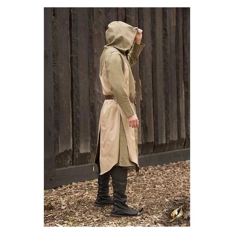 Altair Sleeveless Vest - Green/Beige 4 Altair Sleeveless Vest - Green/Beige - Image 2