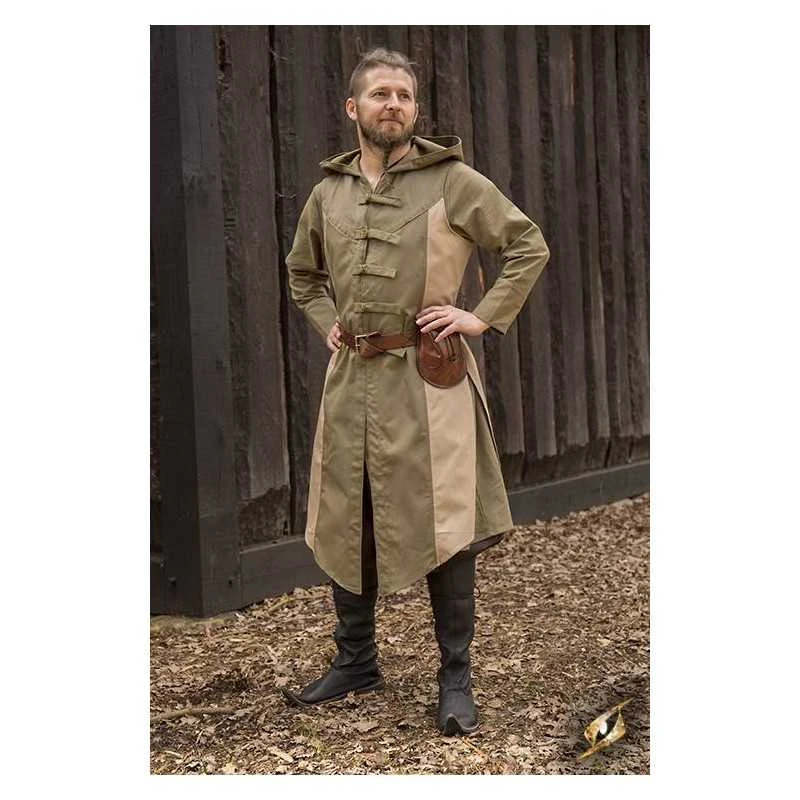 Altair Sleeveless Vest - Green/Beige 5 Altair Sleeveless Vest - Green/Beige - Image 3