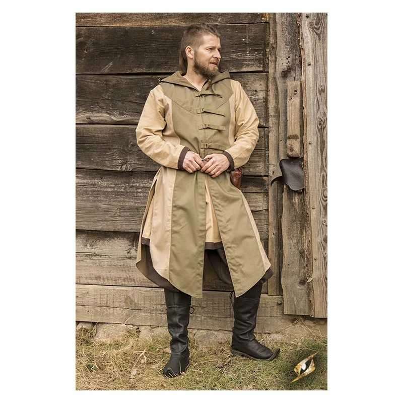 Altair Sleeveless Vest - Green/Beige 9 Altair Sleeveless Vest - Green/Beige - Image 7