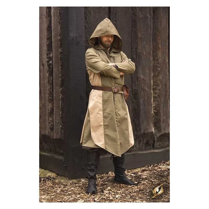 Altair Sleeveless Vest - Green/Beige 3 Altair Sleeveless Vest - Green/Beige