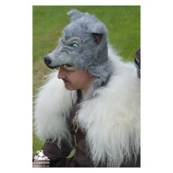 Animal Hood - Grey Wolf