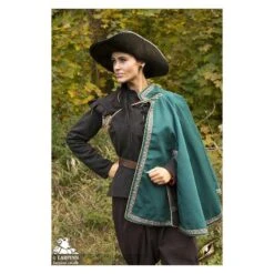 Aramis Cape - Azure Green
