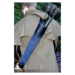 Archer Quiver - Black/Blue -Larp Inn archer quiver black blue 7