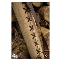 Archer Quiver - Brown/Cream 11 Archer Quiver - Brown/Cream -Larp Inn archer quiver brown cream 2