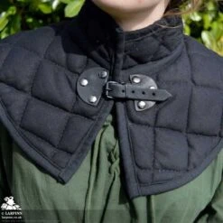 Arthur Padded Collar - Black 11 Arthur Padded Collar - Black -Larp Inn arthur padded collar black 3