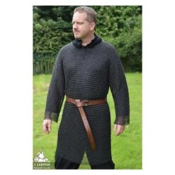 Artoris Chainmail Shirt - Full Sleeve - Dark Steel