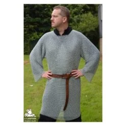 Artoris Chainmail Shirt - Full Sleeve - Plain Steel