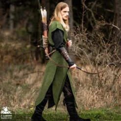 Arun Ranger Tunic - Green 10 Arun Ranger Tunic - Green -Larp Inn arun ranger tunic green 2