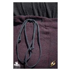 Arvid Trousers - Burgundy Grey 10 Arvid Trousers - Burgundy Grey -Larp Inn arvid trousers burgundy grey 3