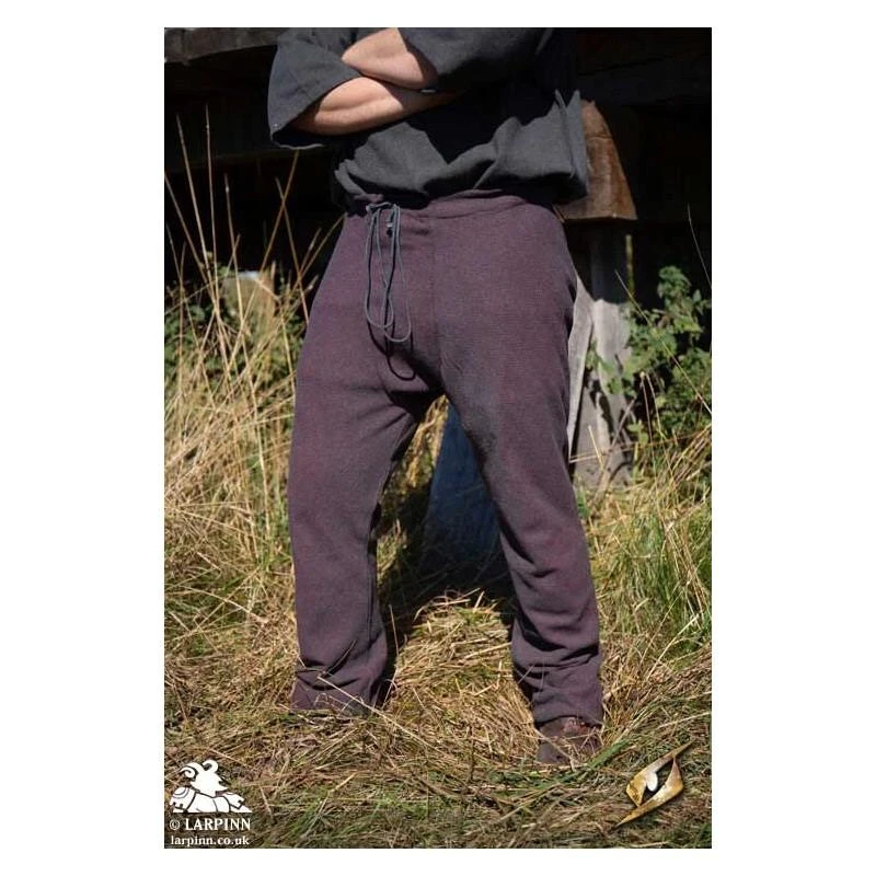 Arvid Trousers - Burgundy Grey 3 Arvid Trousers - Burgundy Grey