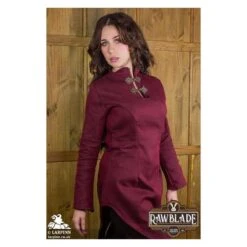 Astherii Tunic - Red 10 Astherii Tunic - Red -Larp Inn astherii tunic red 2