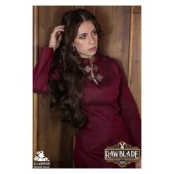 Astherii Tunic - Red 11 Astherii Tunic - Red -Larp Inn astherii tunic red 3