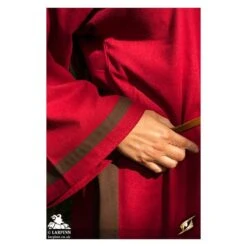 Astrid Dress - Red / Brown -Larp Inn astrid dress red brown 7