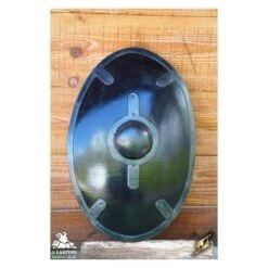 Auxiliary Shield - Black - 35IN X 24IN - LARP