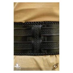 Barbarian Belt - Black -Larp Inn barbarian belt black 5