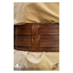 Barbarian Belt - Brown -Larp Inn barbarian belt brown 6