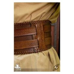 Barbarian Belt - Brown -Larp Inn barbarian belt brown 7