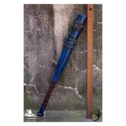 Barbed Wire Baseball Bat - Blue - 32in - LARP