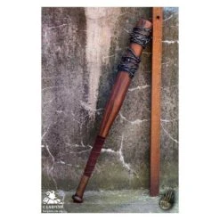 Barbed Wire Baseball Bat - Wood - 32in - LARP