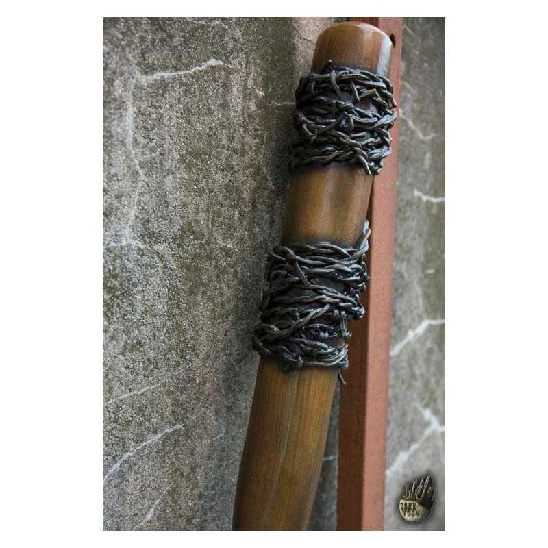 Barbed Wire Baseball Bat - Wood - 32in - LARP 6 Barbed Wire Baseball Bat - Wood - 32in - LARP - Image 4
