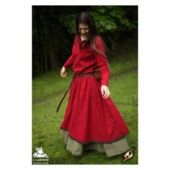 Basic Dress - Dark Red 10 Basic Dress - Dark Red -Larp Inn basic dress dark red 3