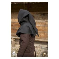 Basic Hood - Epic Black -Larp Inn basic hood epic black 3