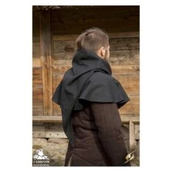 Basic Hood - Epic Black -Larp Inn basic hood epic black 5