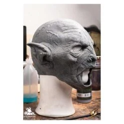 Beastial Orc Mask - Unpainted -Larp Inn beastial orc mask unpainted 2