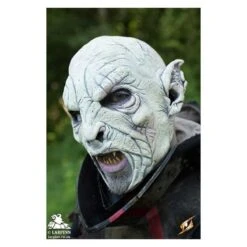 Beastial Orc Mask - White