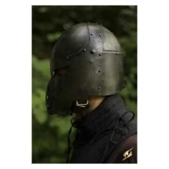 Berserker Helmet - Epic Dark 9 Berserker Helmet - Epic Dark -Larp Inn berserker helmet epic dark 3