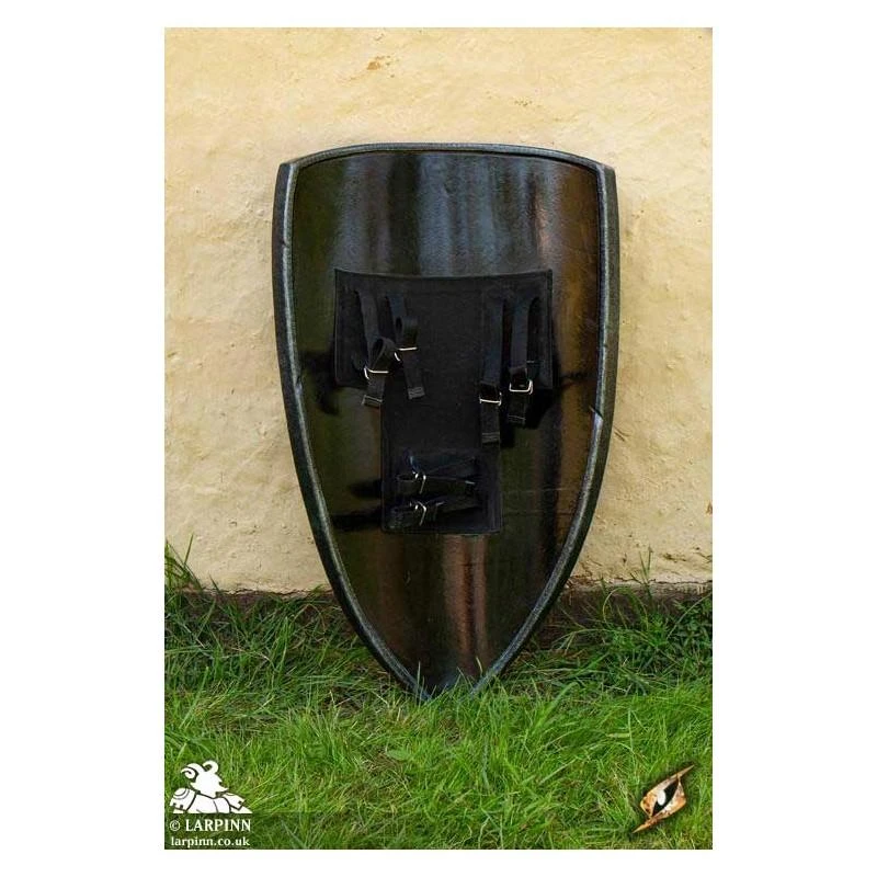 Black Knight Shield - 35IN X 24IN - LARP 4 Black Knight Shield - 35IN X 24IN - LARP - Image 2