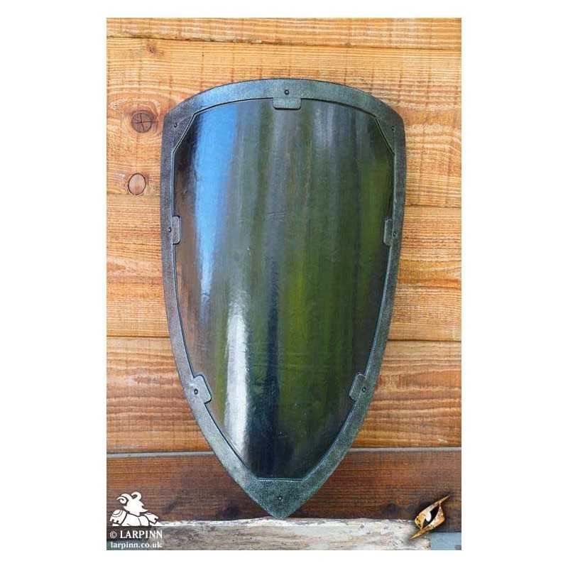 Black Knight Shield - 35IN X 24IN - LARP 3 Black Knight Shield - 35IN X 24IN - LARP
