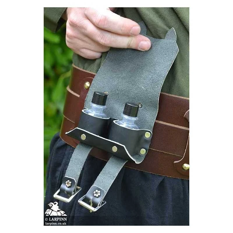 Borr Healers Double Potion Pouch - Black 3 Borr Healers Double Potion Pouch - Black