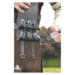 Borr Healers Sextuple Potion Pouch - Black