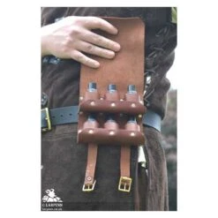Borr Healers Sextuple Potion Pouch - Brown