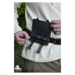 Borr Healers Triple Potion Pouch - Black