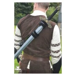 Borr Single Back Scabbard - Black