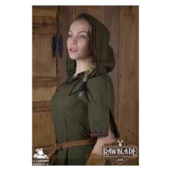 Briannan Ranger Tunic - Green 11 Briannan Ranger Tunic - Green -Larp Inn briannan ranger tunic green 4