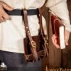 Caleb Book Harness - Brown 2 Caleb Book Harness - Brown -Larp Inn caleb book harness brown
