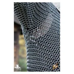 Captain Chainmail Shirt - Natural Finish -Larp Inn captain chainmail shirt natural finish 2
