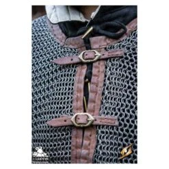 Captain Chainmail Shirt - Natural Finish -Larp Inn captain chainmail shirt natural finish 3