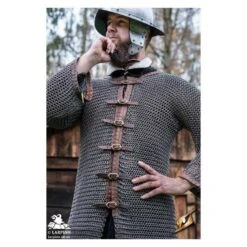 Captain Chainmail Shirt - Natural Finish -Larp Inn captain chainmail shirt natural finish 5