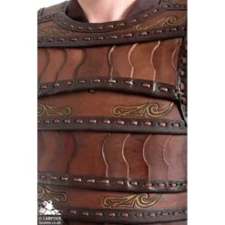 Celtic Leather Armour - Brown -Larp Inn celtic leather armour brown 2