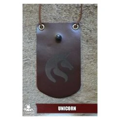 Character Card / Spell Card Holder - Neck Black -Larp Inn character card spell card holder black 14